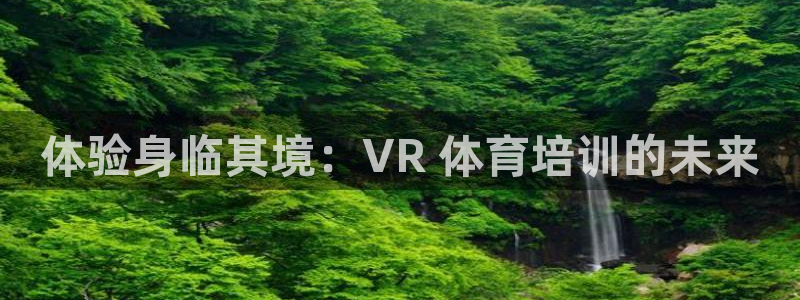 焦点娱乐官方网站首页：体验身临其境：VR 体育培训的