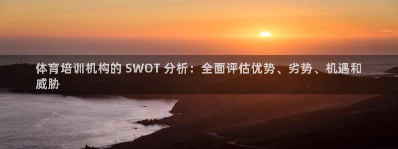 焦点娱乐官方网站入口下载安装：体育培训机构的 SWO