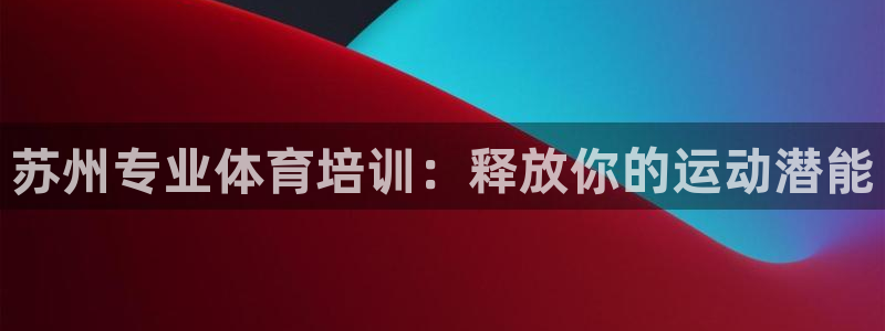 焦点娱乐平台注册账号是什么样的：苏州专业体育培训：释